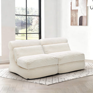 Sweetcrispy 3-in-1 Foldable Multi-Functional Sofa for Living Room