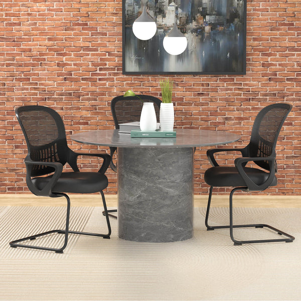 Sweetcrispy Office Chair with Storage Basket for Office
