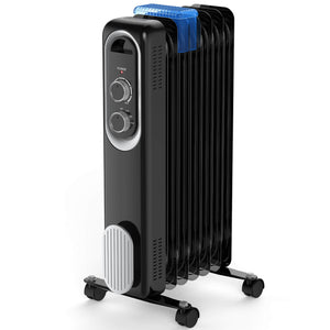 Sweetcrispy SilentRadiate Oil-Filled Radiator Heater for Indoor Use