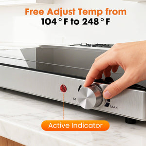 Sweetcrispy EverServe Electric Heater Tray