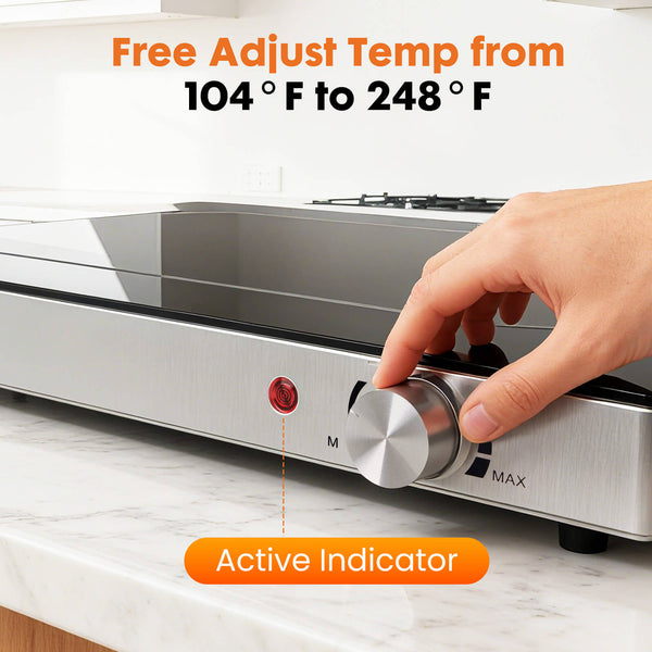 Sweetcrispy EverServe Electric Heater Tray