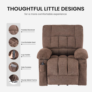 Sweetcrispy Electric Massage Recliner for the Elderly, Enjoy Home Living