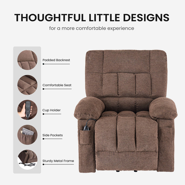 Sweetcrispy Electric Massage Recliner for the Elderly, Enjoy Home Living