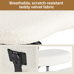 Sweetcrispy Ergonomic Cross-Legged Swivel Chair for Relaxation & Meditation