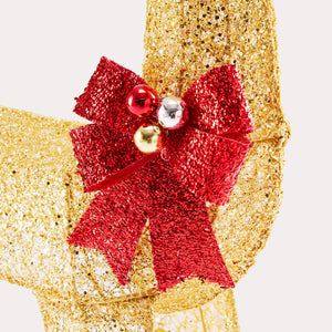 lighted reindeer for yard