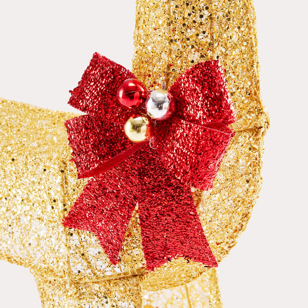 lighted reindeer for yard