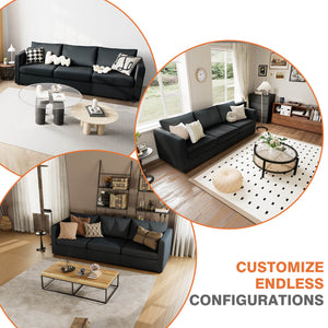 Sweetcrispy Convertible Combo Sofa Bed for Living Room