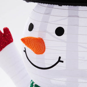 Sweetcrispy Lighted Snowman Outdoor Christmas Decoration