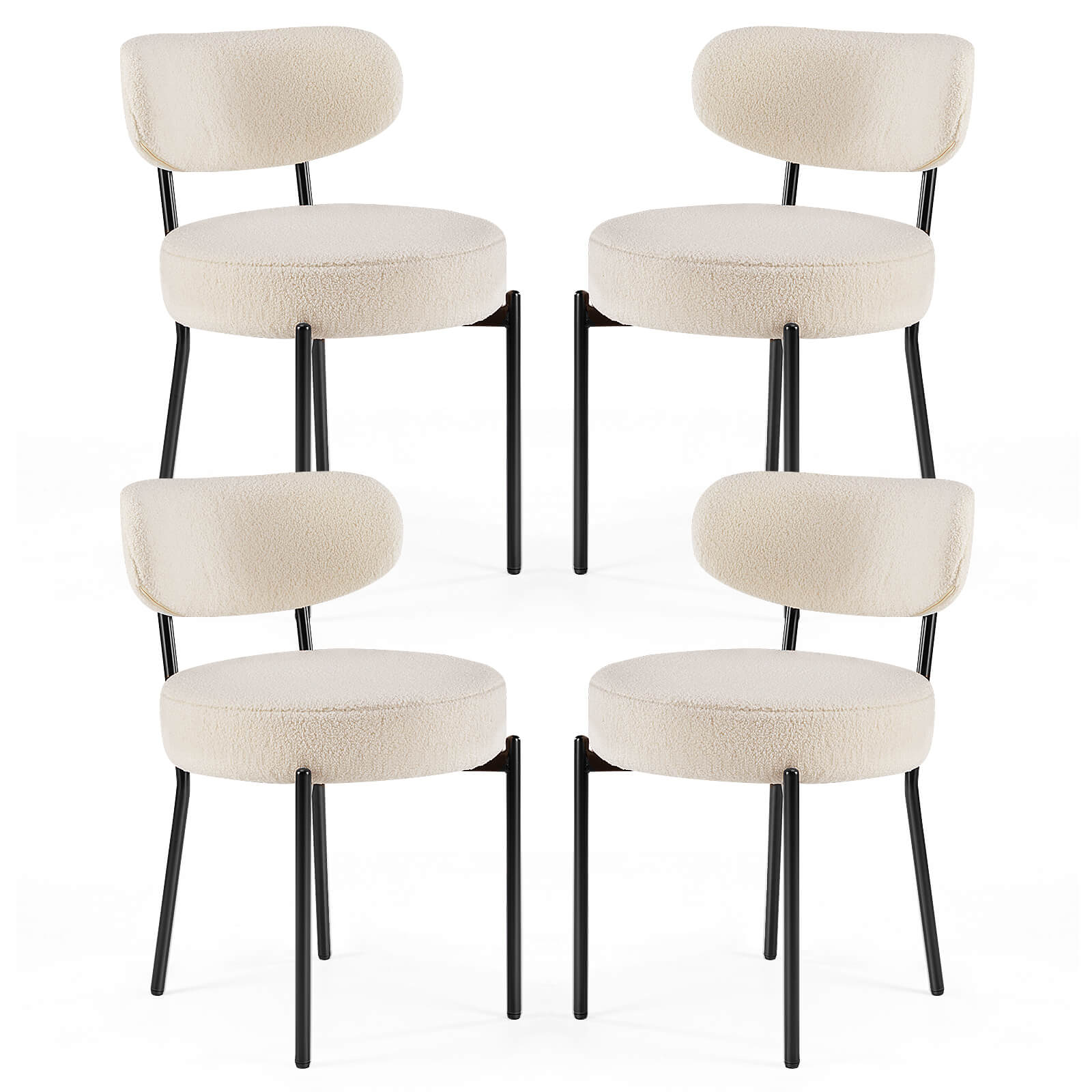 Sweetcrispy Dining Chair Set of 4 Soft Cushions for Dining Room – sweetcrispy