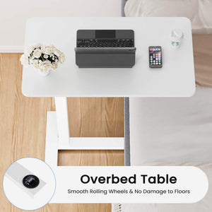 Sweetcrispy Removable Standing Table for Bedroom Office