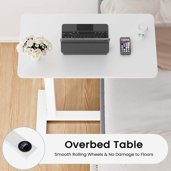 Sweetcrispy Removable Standing Table for Bedroom Office
