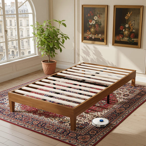 full size wood bed frame