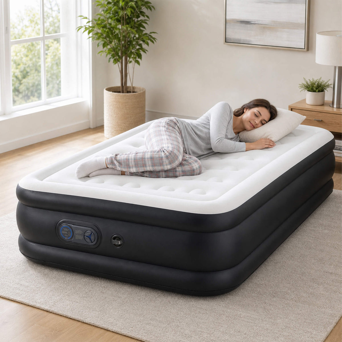 Sweetcrispy Twin Air Mattress