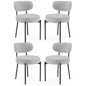 Sweetcrispy Dining Chair Set of 4 Soft Cushions for Dining Room