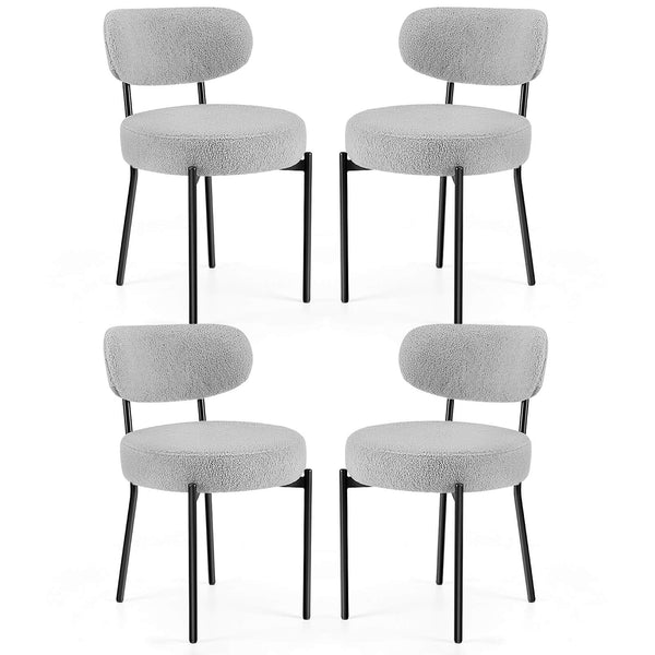Sweetcrispy Dining Chair Set of 4 Soft Cushions for Dining Room