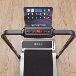Sweetcrispy Portable Foldable Treadmill with Handrails