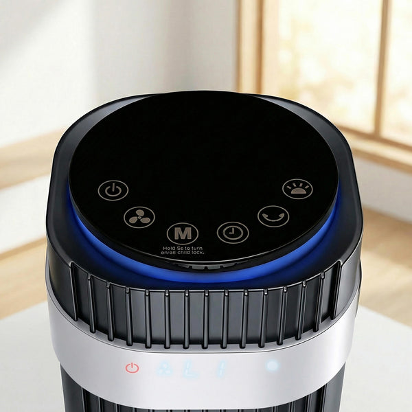 Sweetcrispy Quiet Bladeless Smart Tower Fan for Living Room