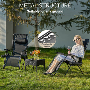 Sweetcrispy Portable Camping Lounge Chair（Set of 2）