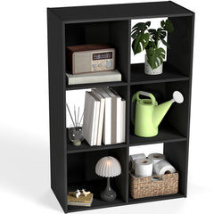 Sweetcrispy Open-Concept Cube Storage Units for Living Room, Bedroom, and Home Office