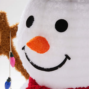 Sweetcrispy Lighted Snowman Outdoor Christmas Decoration