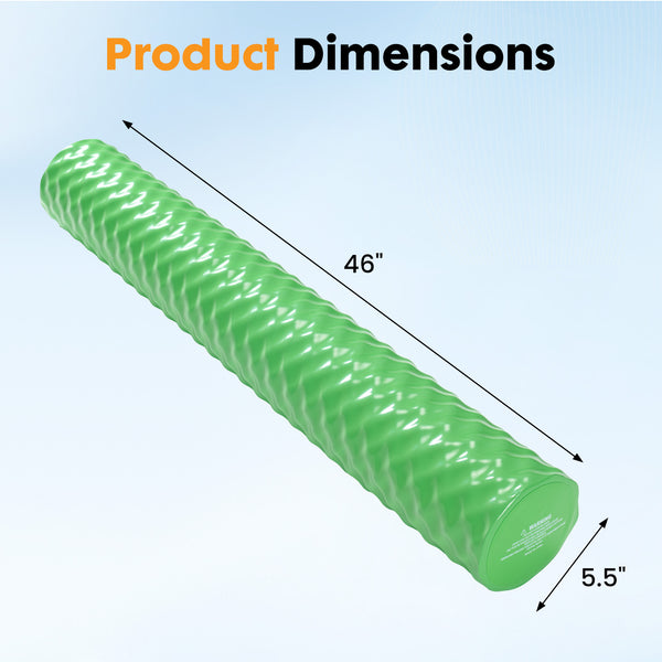 SWEETCRISPY Ultra Durable NBR Closed Cell Foam Pool Swim Noodles - Corrosion Resistant Swim Bar for Beach Pool Waterpark