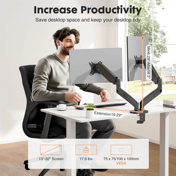 Sweetcrispy Monitor Stand Adjustable Designed for the Office