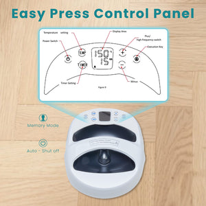 Sweetcrispy Portable Heat Press Machine 12x10.4" for Heat Transfer