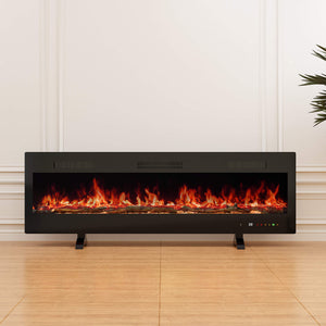 Sweetcrispy Smart Electric Fireplace for Indoor Use