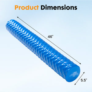 SWEETCRISPY Ultra Durable NBR Closed Cell Foam Pool Swim Noodles - Corrosion Resistant Swim Bar for Beach Pool Waterpark