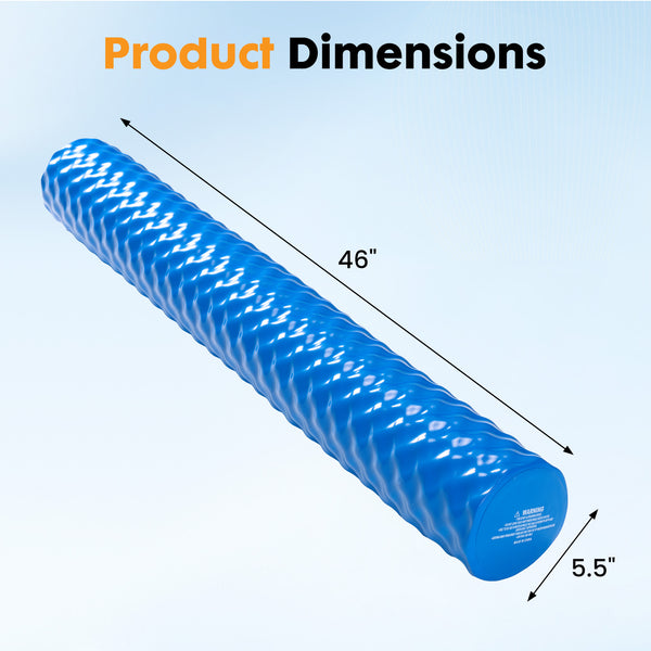 SWEETCRISPY Ultra Durable NBR Closed Cell Foam Pool Swim Noodles - Corrosion Resistant Swim Bar for Beach Pool Waterpark