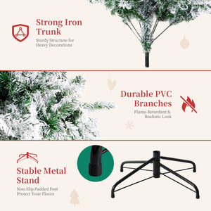 Sweetcrispy Pre-Lit Christmas Tree