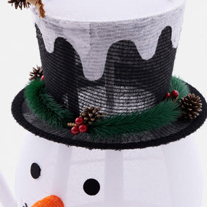 Sweetcrispy Lighted Snowman Outdoor Christmas Decoration