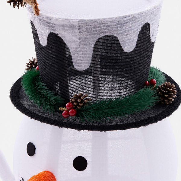 Sweetcrispy Lighted Snowman Outdoor Christmas Decoration