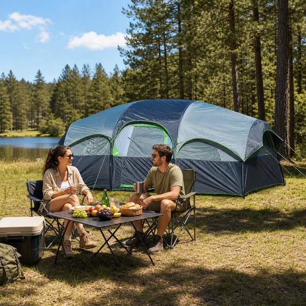 Sweetcrispy 8‑Person Family Camping Tent for Outdoor Camping