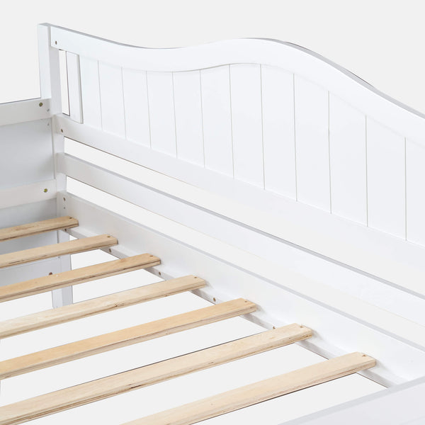 Sweetcrispy SpaceWise Twin Daybed with Trundle Bed for Small Apartments