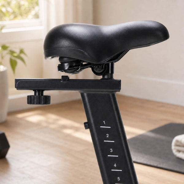 Sweetcrispy Magnetic Resistance-Type Quiet Home Exercise Bike with App Control