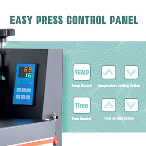 Sweetcrispy 15x15 Heat Press Machine for DIY, Fast Heating and Adjustable Pressure