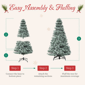 Sweetcrispy Pre-Lit Christmas Tree