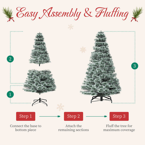 Sweetcrispy Pre-Lit Christmas Tree