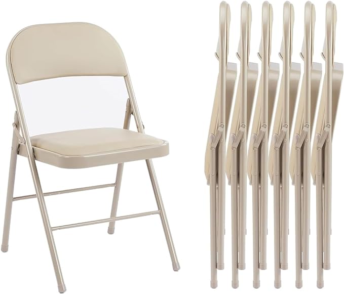 Sweetcrispy Leather Folding Chair for Events and Home Use – sweetcrispy