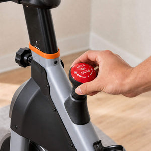 Sweetcrispy Magnetic Resistance-Type Quiet Home Exercise Bike with App Control