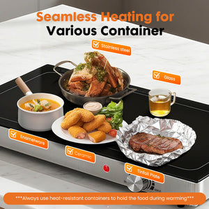 Sweetcrispy EverServe Electric Heater Tray