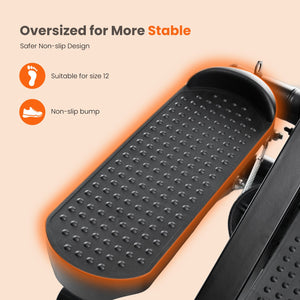 edx Steppers for Exercise, Mini Home Fitness Step with Resistance, Load Capacity 300lbs, with Digital Display, for Indoor Fitness