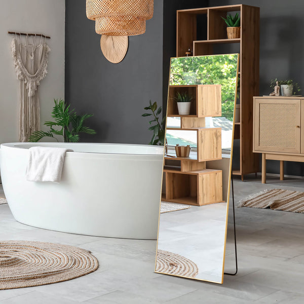 Sweetcrispy Full Length Mirror Standing or Hanging for Bedroom
