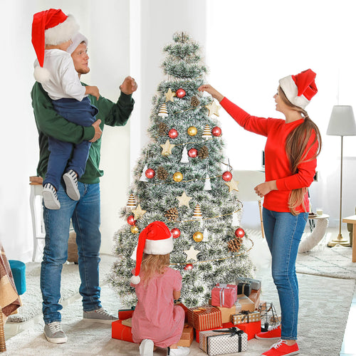 Sweetcrispy Pre-Lit Christmas Tree