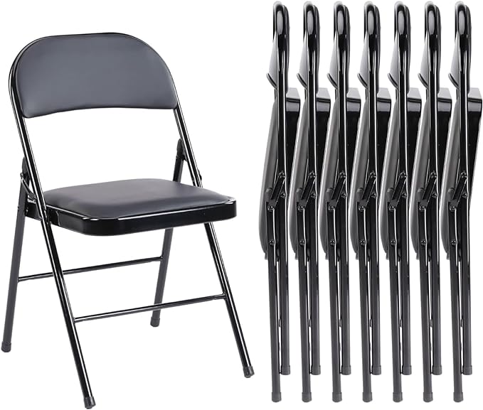 Sweetcrispy Leather Folding Chair for Events and Home Use – sweetcrispy