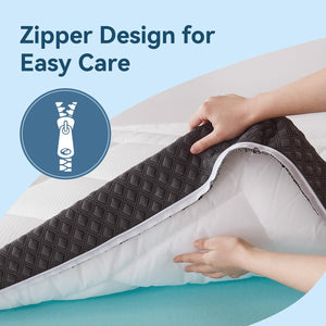 edx Narrow  Mattress, Gel Memory Foam Mattress with Breathable Pillowtop for Cool Sleep and Pressure Relief,Fiberglass-Free,CertiPUR-US® Certified Small Single Mattresses in a Box