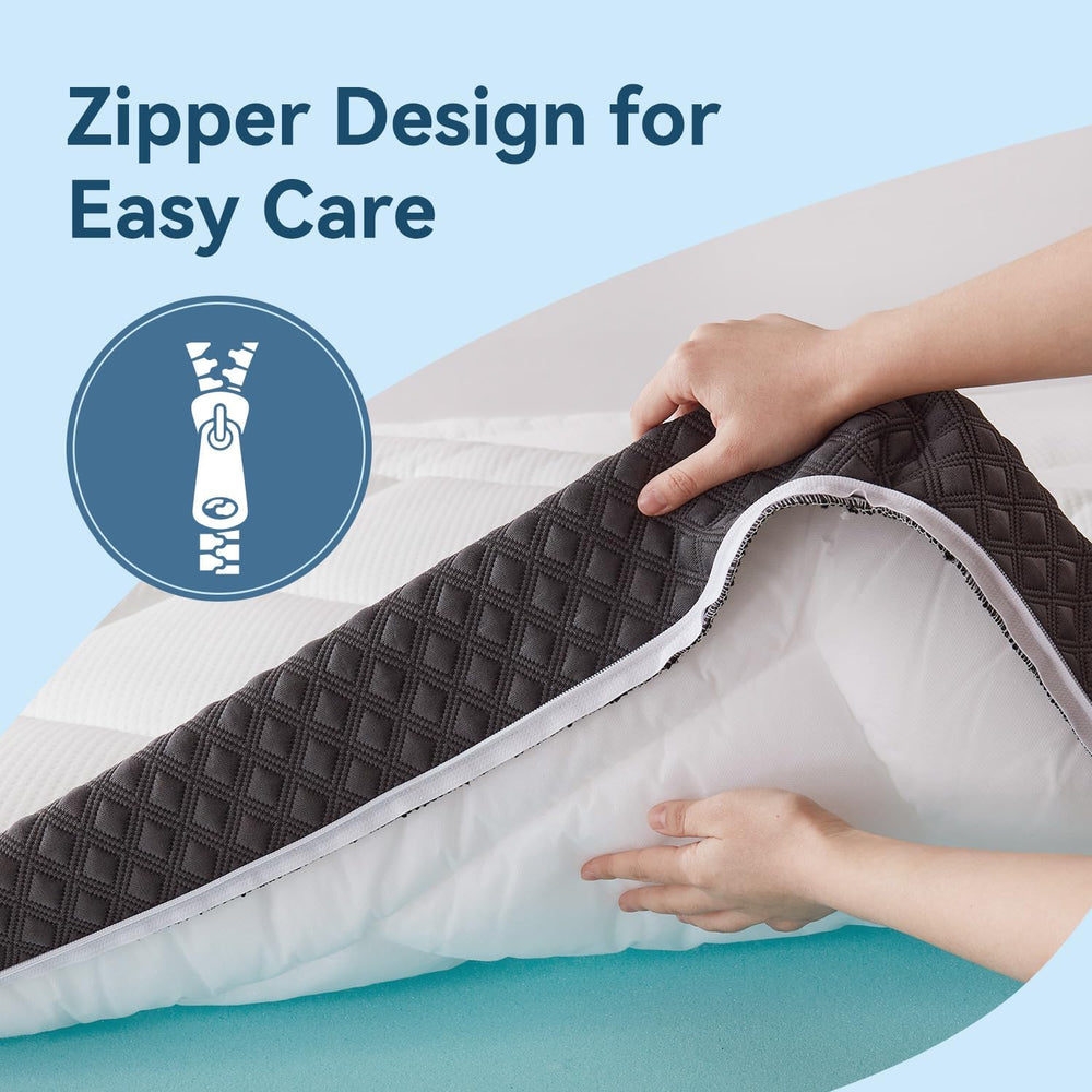 EDX Memory Foam Mattress for Pressure Relief with Durable Support, Medium Firm CertiPUR-US Certified Cooling Gel Mattresses for Bedroom, Mattress in a Box