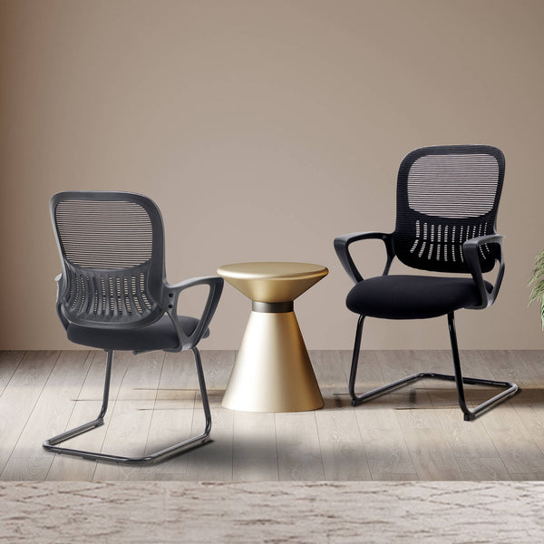 Sweetcrispy Office Chair with Storage Basket for Office