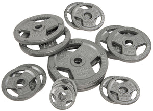 EDX 2-Inch Olympic Cast Iron Weight Plate ¨C Rust-Resistant, Grip-Friendly Design for Powerlifting, CrossFit, and Home Gym Training